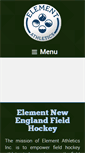 Mobile Screenshot of element-athletics.com